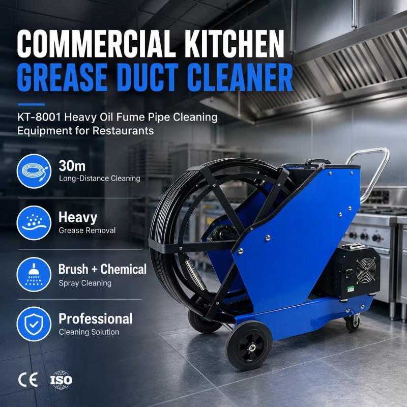 Kitchen Cleaner Commercial - منظف مجاري الشحوم للمطابخ التجارية KT-8001،