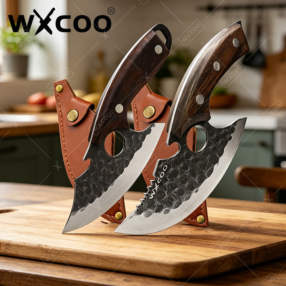 Commercial Kitchen Use - سكين جزار احترافي من WXCOO مع