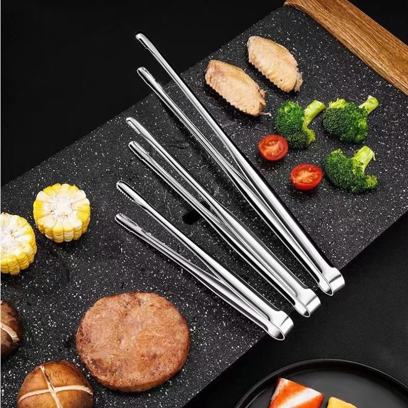 Commercial Kitchen Utensils - ملقط طهي من الفولاذ المقاوم للصدأ،