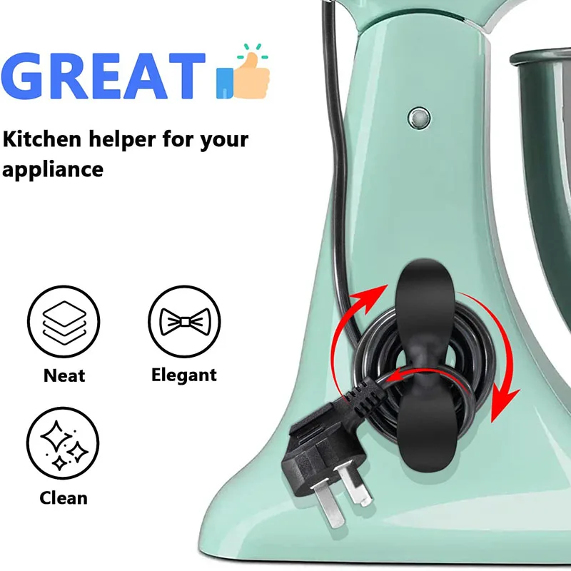 3-6 قطعة منظم لفاف الحبل لأجهز - مراجعة Commercial Kitchen Utensils وسعره