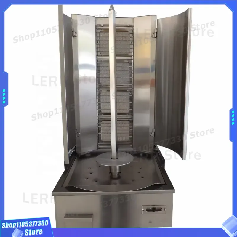 آلة شاورما تجارية تعمل بالغاز  - مراجعة Kebab Shawarma Machine وسعره