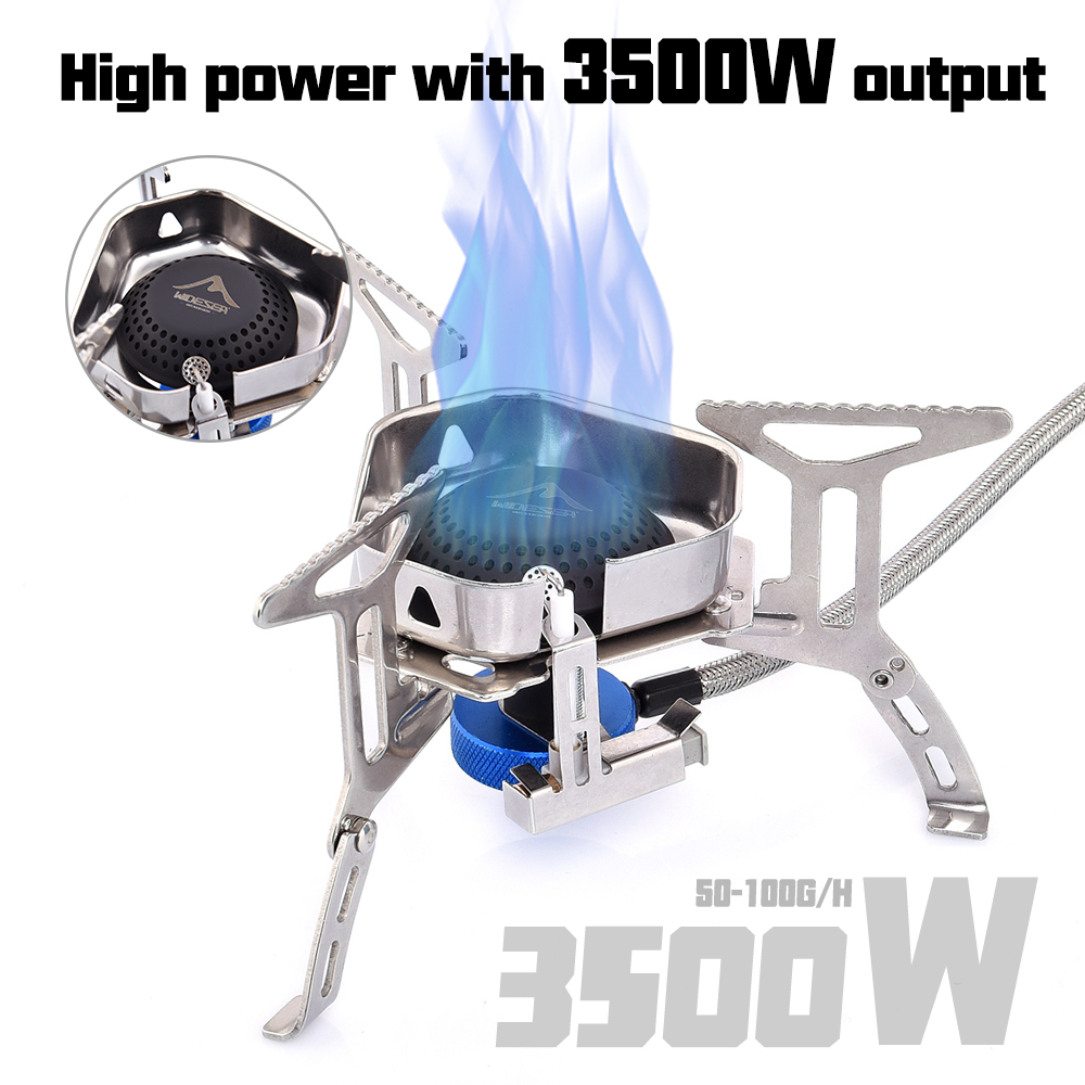 موقد تخييم خارجي يعمل بالغاز ب - مراجعة Commercial Kitchen Burner وسعره