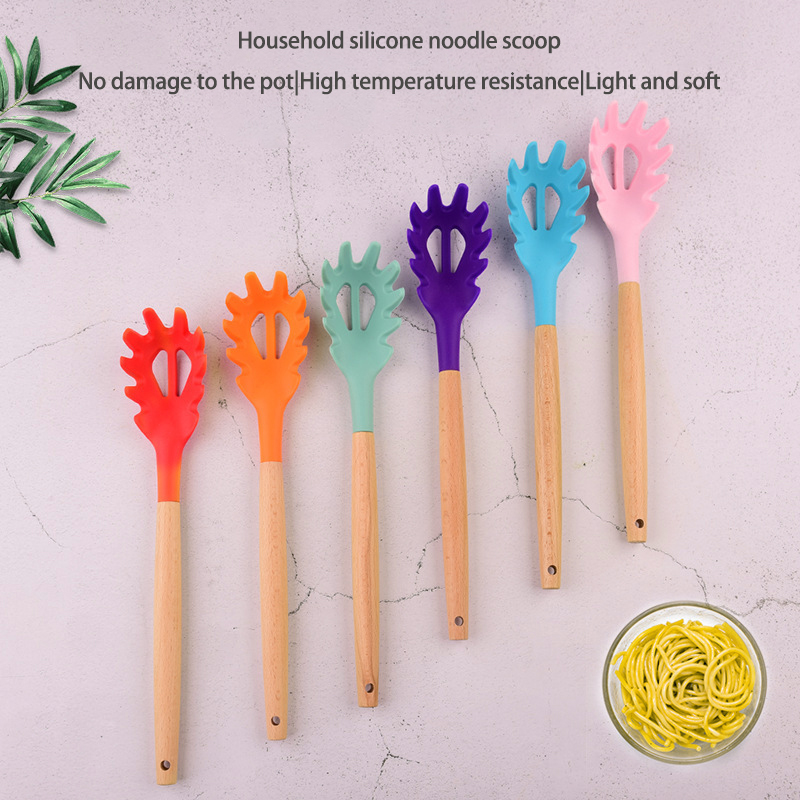 ملعقة سيليكون لالتقاط النودلز، - مراجعة Commercial Kitchen Utensils وسعره