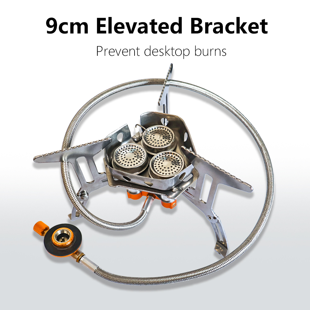 TARKA موقد غاز للتخييم 5800 وا - مراجعة Commercial Kitchen Burner وسعره