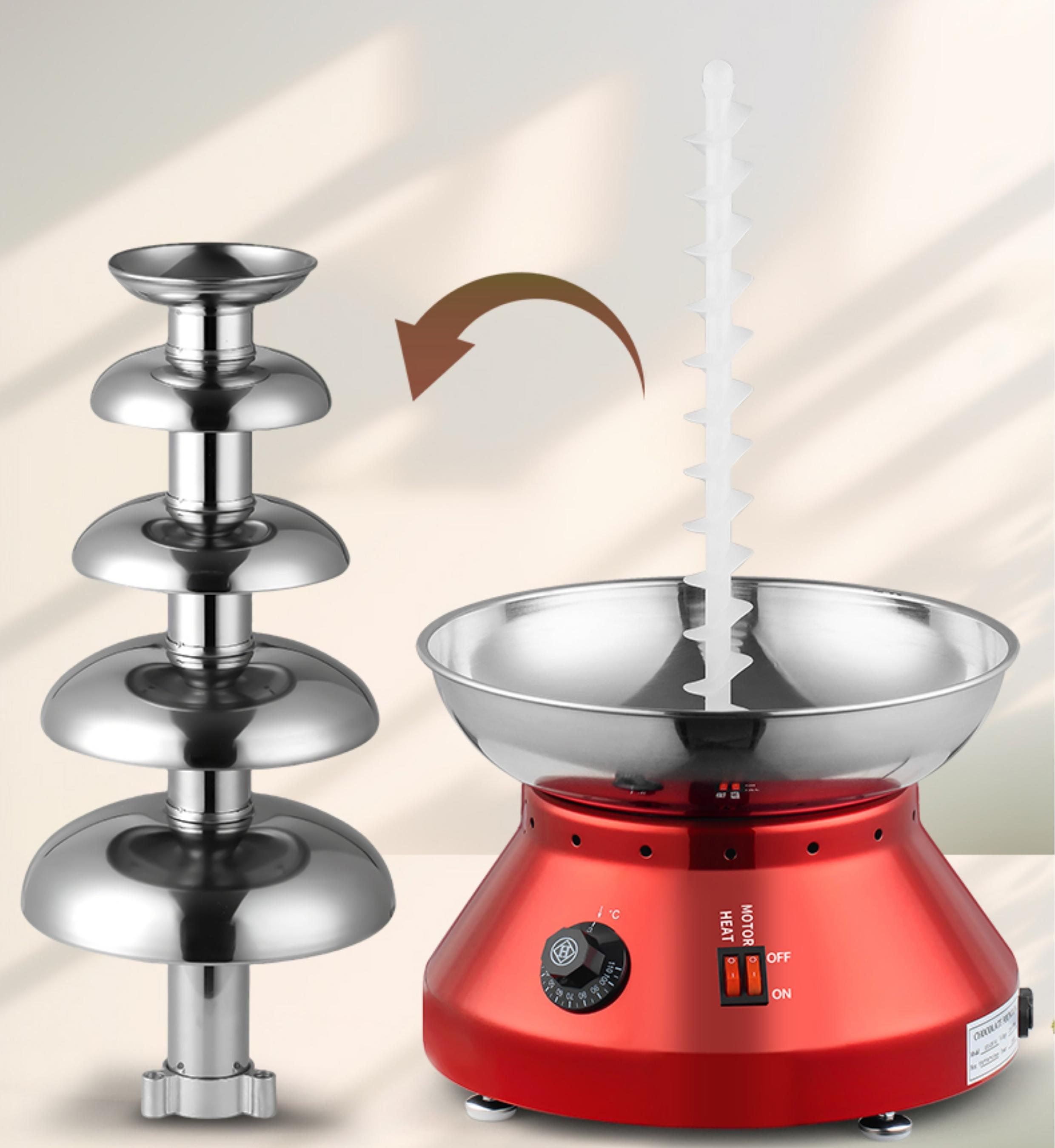 عرض خاص: آلة نافورة الشوكولاتة - مراجعة Chocolate Fountain Commercial وسعره