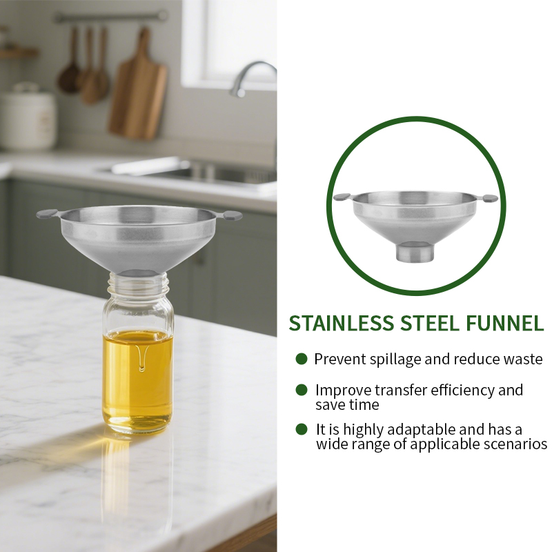 قمع تعليب من الفولاذ المقاوم ل - مراجعة Commercial Kitchen Utensils وسعره