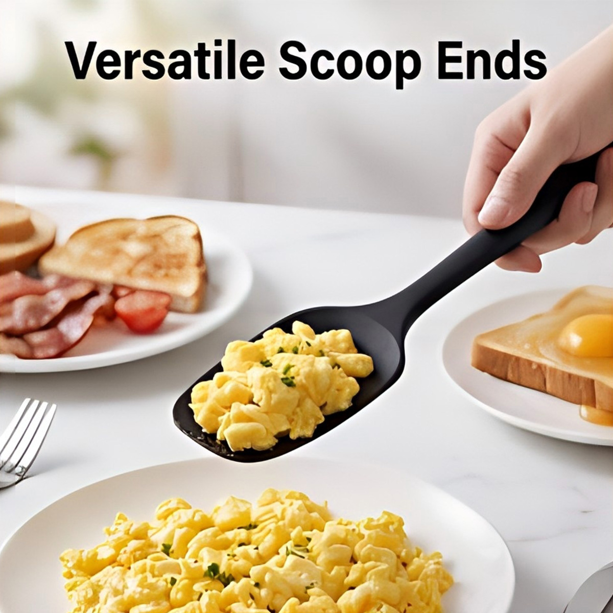 مجموعة ملاعق سيليكون للمطبخ، م - مراجعة Commercial Kitchen Utensils وسعره