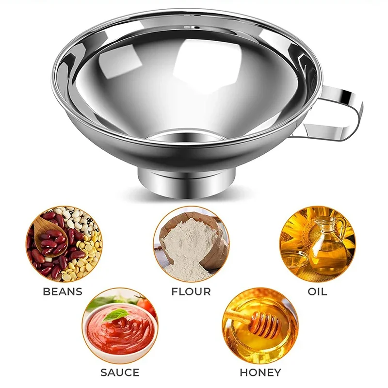 قمع ملء من الفولاذ المقاوم للص - مراجعة Commercial Kitchen Utensils وسعره