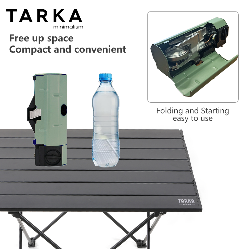TARKA كاسيت موقد التخييم للطي  - مراجعة Commercial Kitchen Burner وسعره